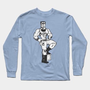 Stud Constructions (Retro NYC Gay) Long Sleeve T-Shirt